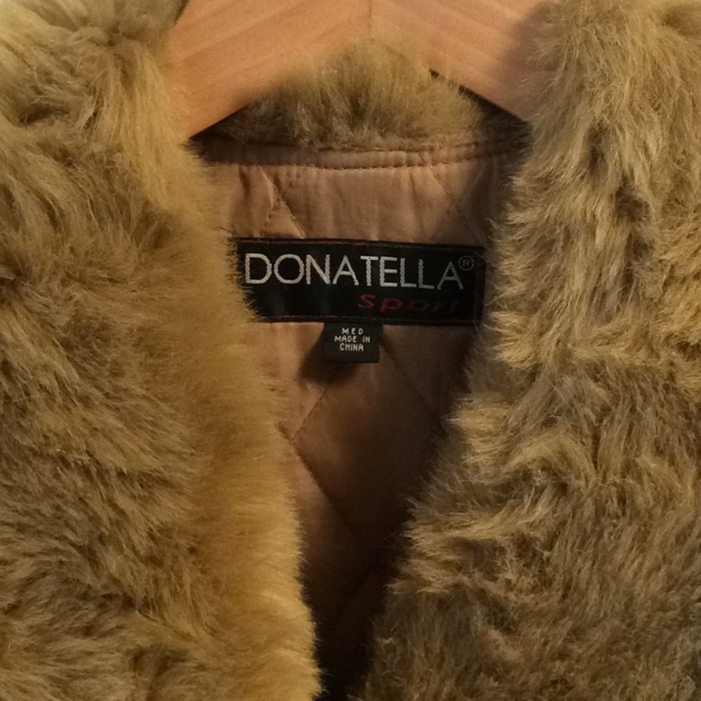 Vintage BoHo Suede Leather Coat Removable Lining - Picture 7 of 13